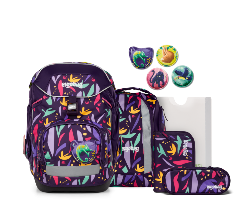 Ergobag 6-teiliges Schulrucksackset