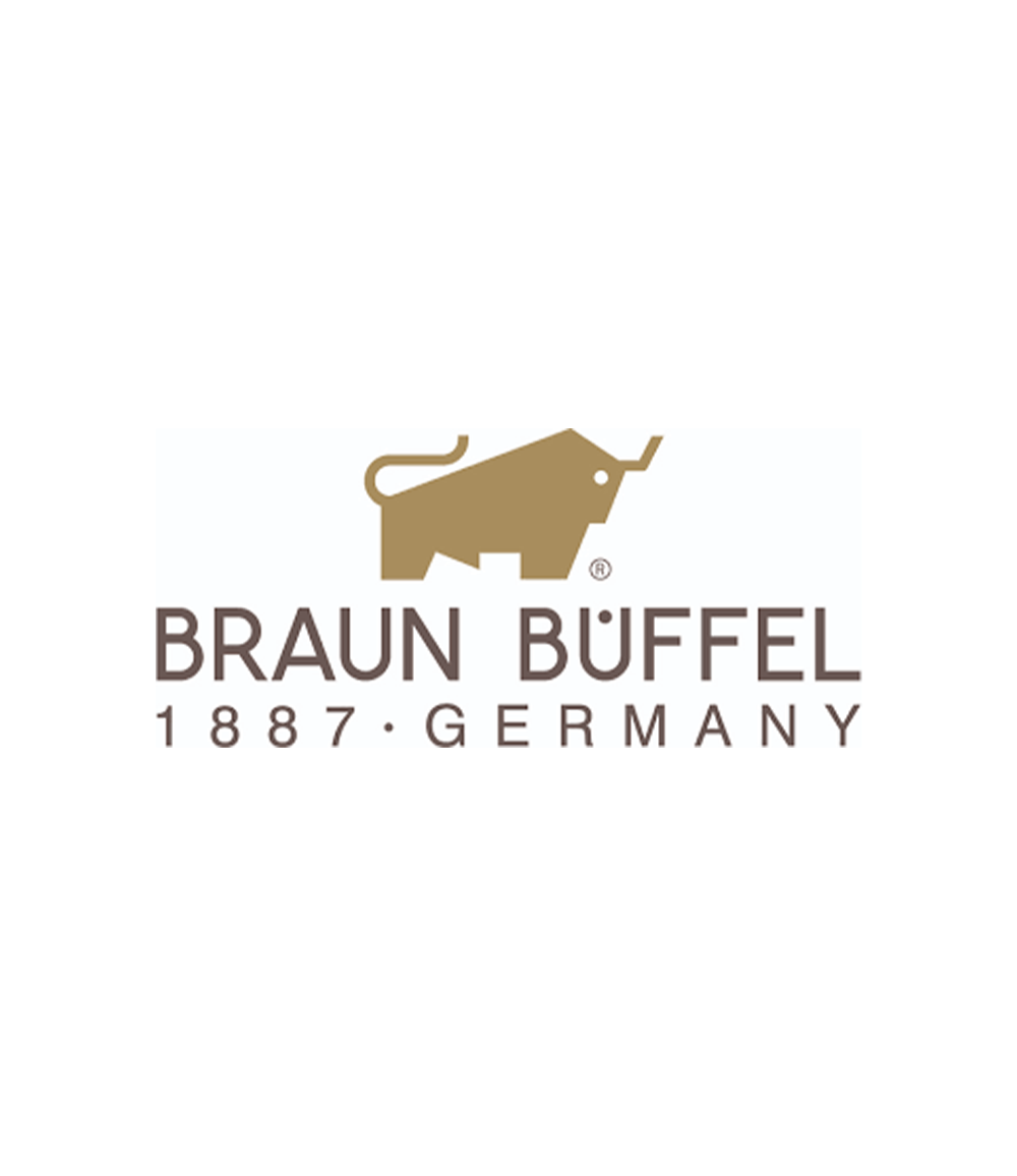 Markenlogo Braun Büffel